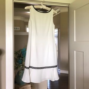 Karl Lagerfeld white dress size 10